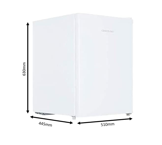 Cookology MFR67WH White Mini Fridge and Ice Box