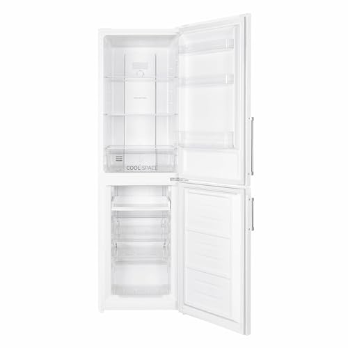 White No Frost Refrigerator Freezer Combo