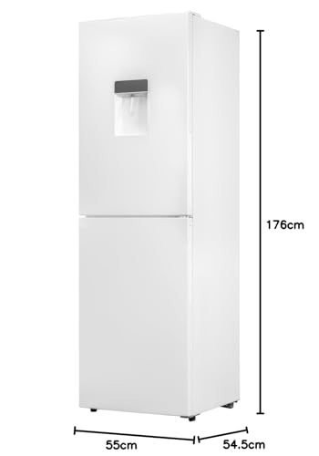 SIA 50/50 Split Combi Fridge Freezer with Dispenser