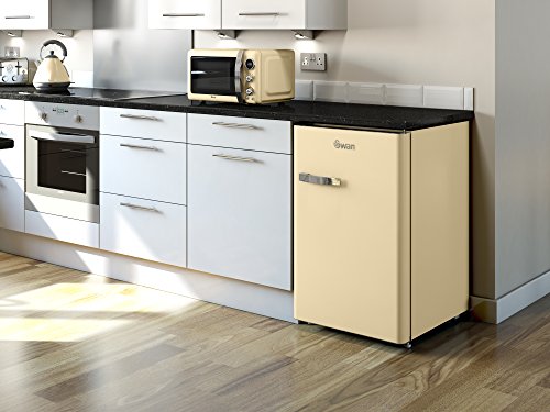 Swan Retro Cream Larder Fridge SR11030CN