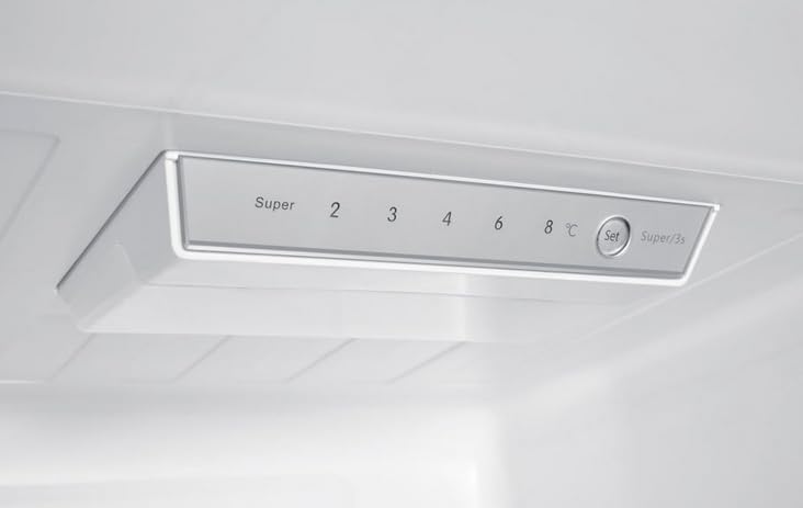 Teknix 55cm Frost Free Fridge Freezer - White