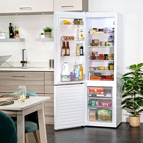 Russell Hobbs 54cm Freestanding Fridge Freezer, White