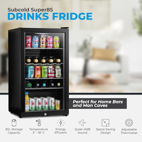 Subcold Super85 Under-Counter LED Drinks Fridge