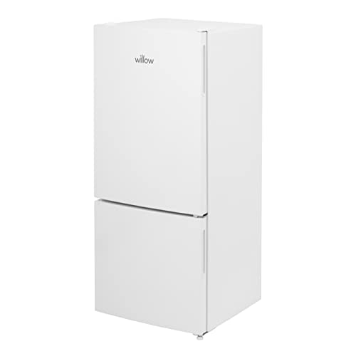 Willow W117FFW 117L Adjustable Fridge Freezer - White