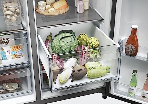 Haier Frost Free Plumbed American Fridge Freezer