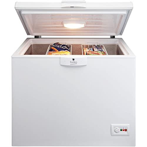 Beko 298L White Chest Freezer