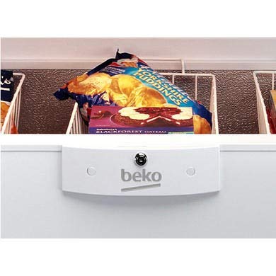 Beko 298L White Chest Freezer