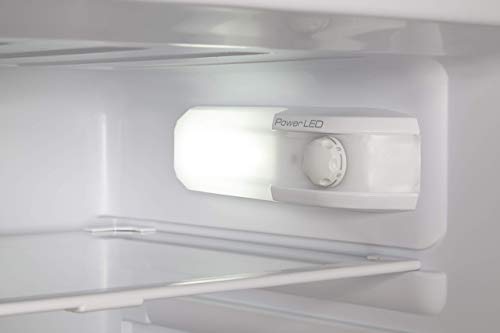 CANDY Static Freestanding Fridge Freezer, LED Lighting, White