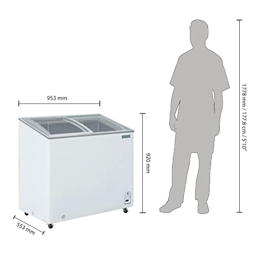 Polar G-Series 200L Display Chest Freezer
