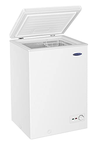 IceKing 97L White Freestanding Chest Freezer
