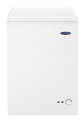 IceKing 97L White Freestanding Chest Freezer