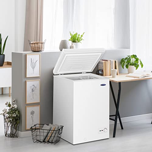 IceKing 97L White Freestanding Chest Freezer