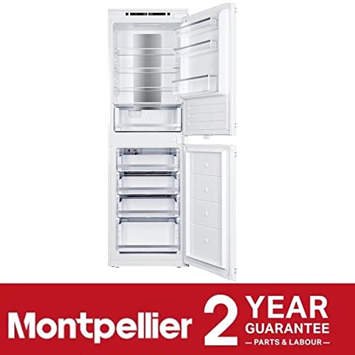 Montpellier 50/50 Split Integrated Fridge Freezer