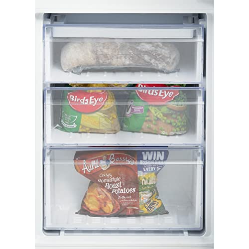 Beko 271 Litre 70/30 Integrated Upright Fridge Freezer - White