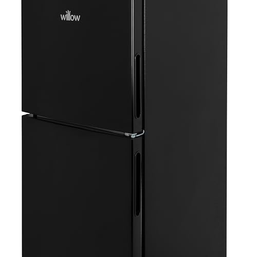 Willow 138L Top Mount Fridge Freezer - Black