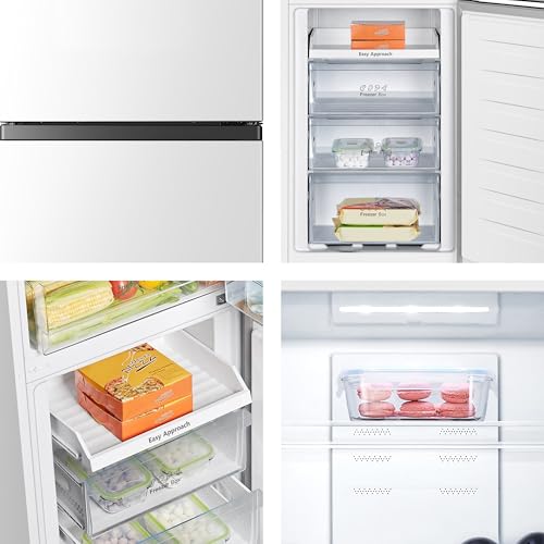 Hisense 256L Freestanding Fridge Freezer - White