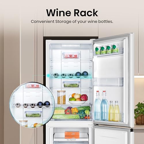 Hisense 256L Freestanding Fridge Freezer - White