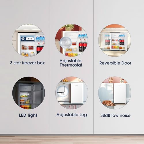 Fridgemaster MUR4894E Under-Counter White Fridge 47.5cm