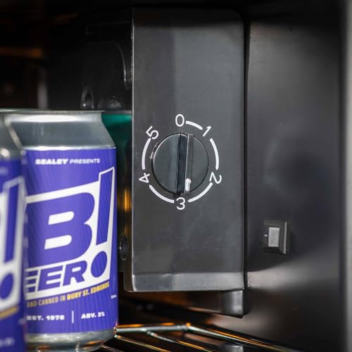 Baridi 85L Under Counter Beverage Cooler - Black