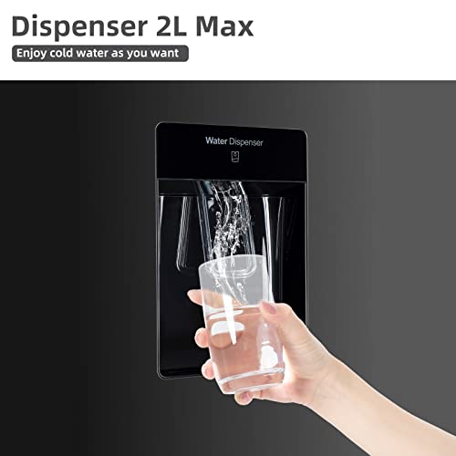 No Frost Fridge Freezer with Water Dispenser
