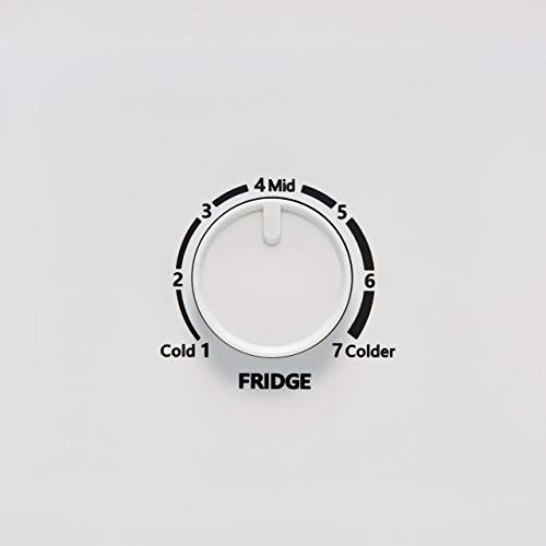 Black Total No Frost Fridge Freezer - Fridgemaster