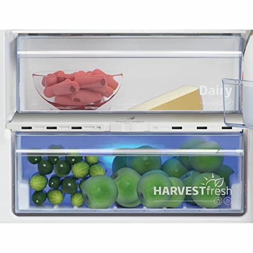 Beko HarvestFresh™ Integrated Frost-Free Fridge-Freezer - White