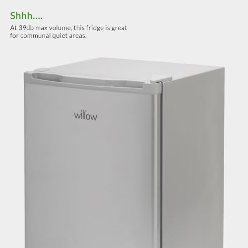 Willow W48UFIS 90L Under Counter Fridge - Silver