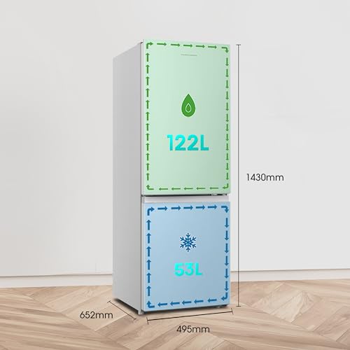 Fridgemaster 50cm 60/40 Fridge Freezer with Crisper