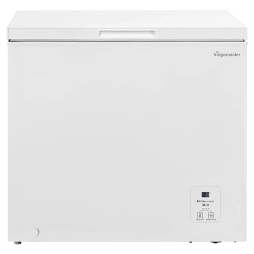 Fridgemaster 80cm White Chest Freezer MCF198E