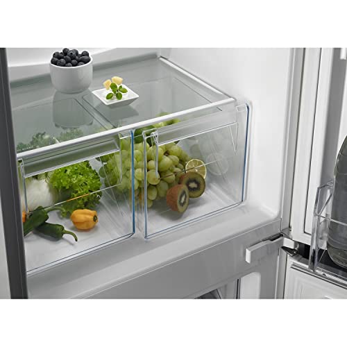 Zanussi Built-In LowFrost Fridge Freezer, 196L