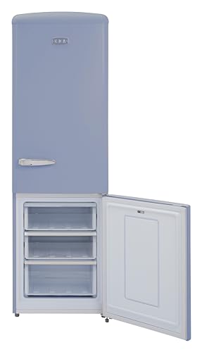 CDA Retro Freestanding Refrigerator 330L - Florence Sea Holly