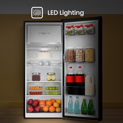 Hisense Retro 52cm Freestanding Fridge - Black