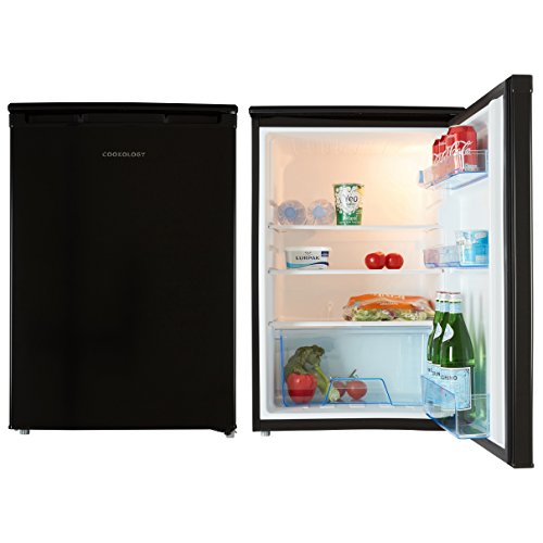 Cookology Black Side-by-Side Undercounter Fridge Freezer