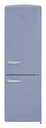 CDA Retro Freestanding Refrigerator 330L - Florence Sea Holly