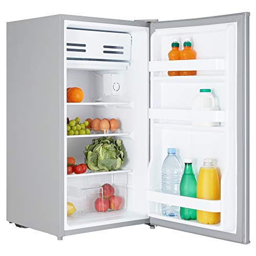 Cookology UCIF93 Silver Undercounter Freestanding Fridge