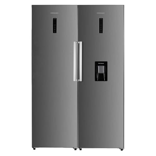 Cookology 630L Freestanding Refrigerator and Freezer Pack