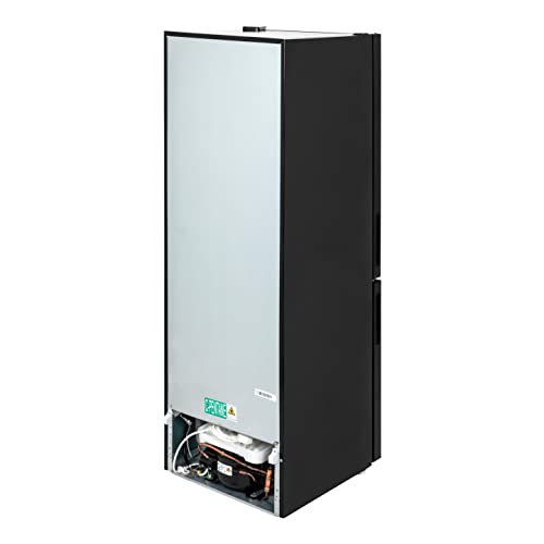Willow 157L Freestanding Fridge Freezer - Black