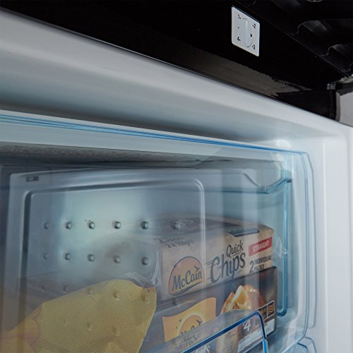 Cookology Black Side-by-Side Undercounter Fridge Freezer