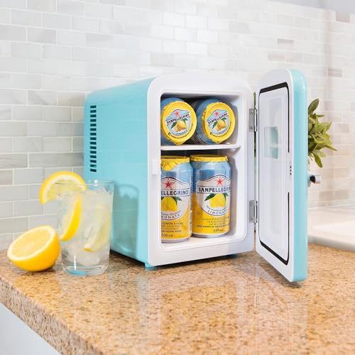 Koolatron 6-Can Retro Mini Fridge in Green