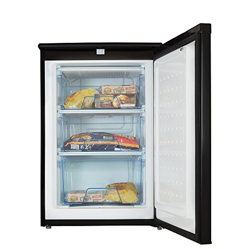 Cookology Black Side-by-Side Undercounter Fridge Freezer