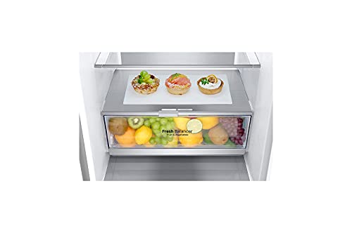 384L Stainless Steel Freestanding Fridge Freezer