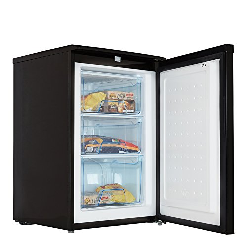 Cookology Black Side-by-Side Undercounter Fridge Freezer