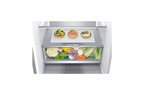 384L Stainless Steel Freestanding Fridge Freezer