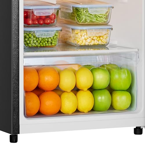 Fridgemaster MTM48120EB Black 80/20 Fridge Freezer