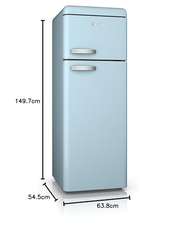 Swan Retro Top Mounted Fridge Freezer, A+ Energy Rated