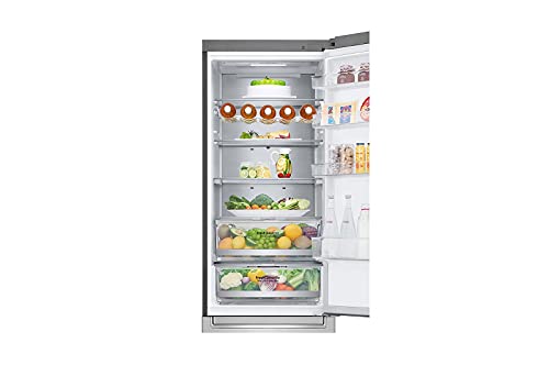 384L Stainless Steel Freestanding Fridge Freezer