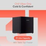 Cookology Black Table Top Mini Freezer 32L