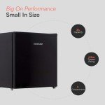 Cookology Black Table Top Mini Freezer 32L