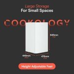 Cookology 60L Undercounter Freezer with Reversible Door