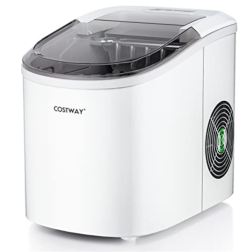 Portable Electric Ice Maker with Self-Cleaning Function